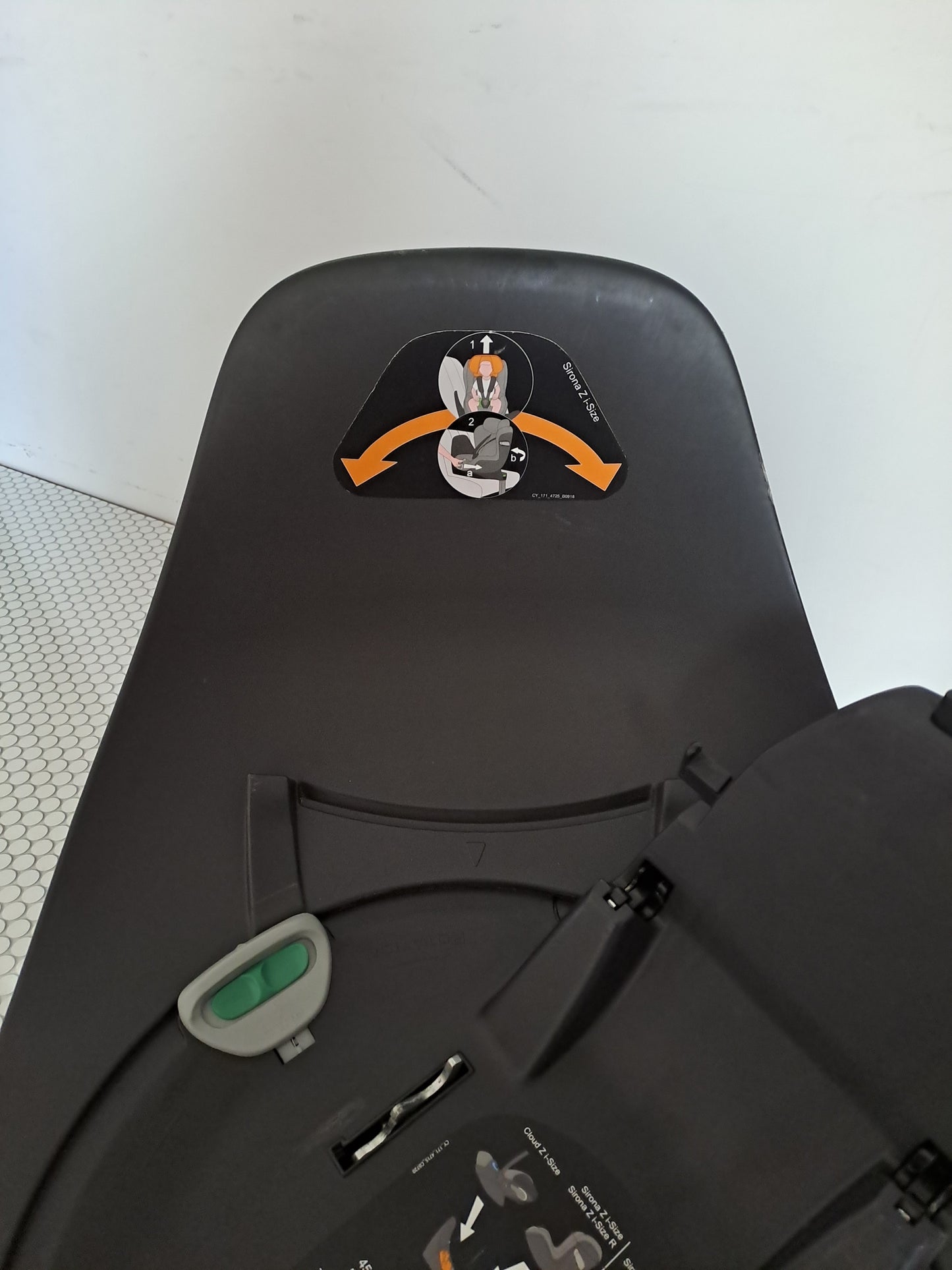 Sirona Z2 i-Size 0-18kg. su Cybex Base Z baze