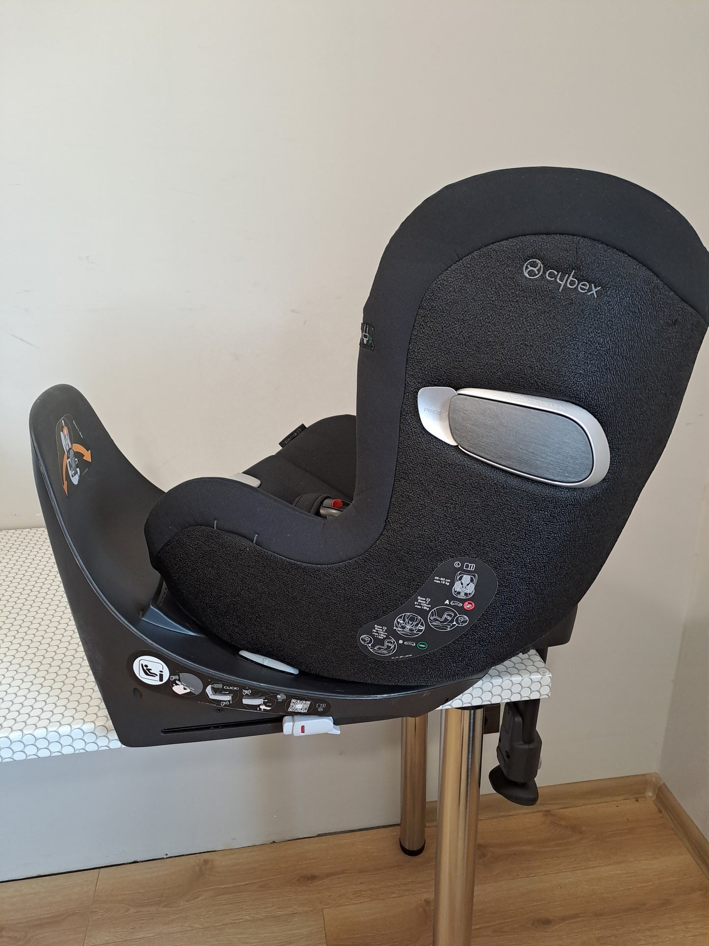 Sirona Z2 i-Size 0-18kg. su Cybex Base Z baze