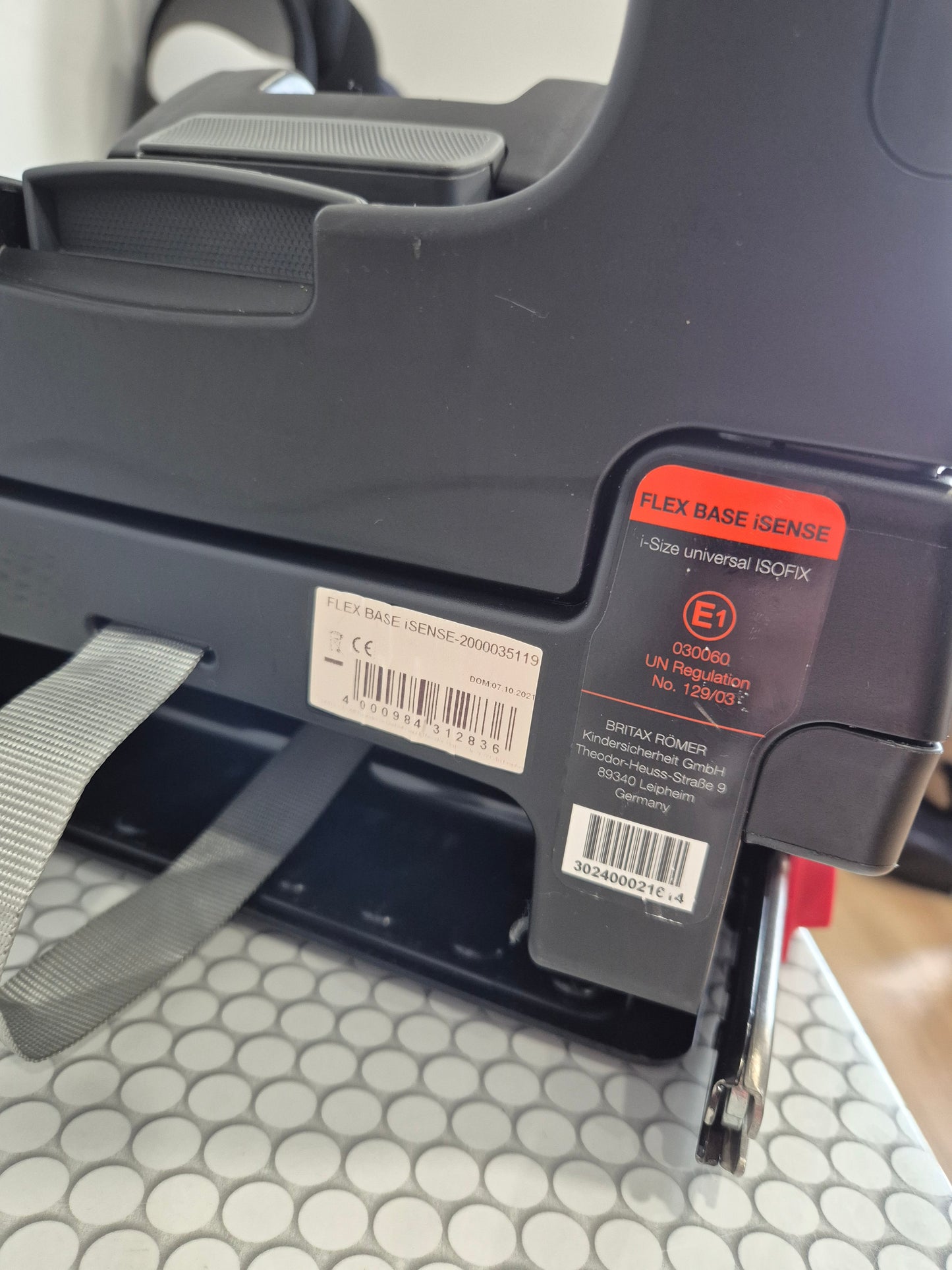 Britax DualFix iSense 0-18kg.