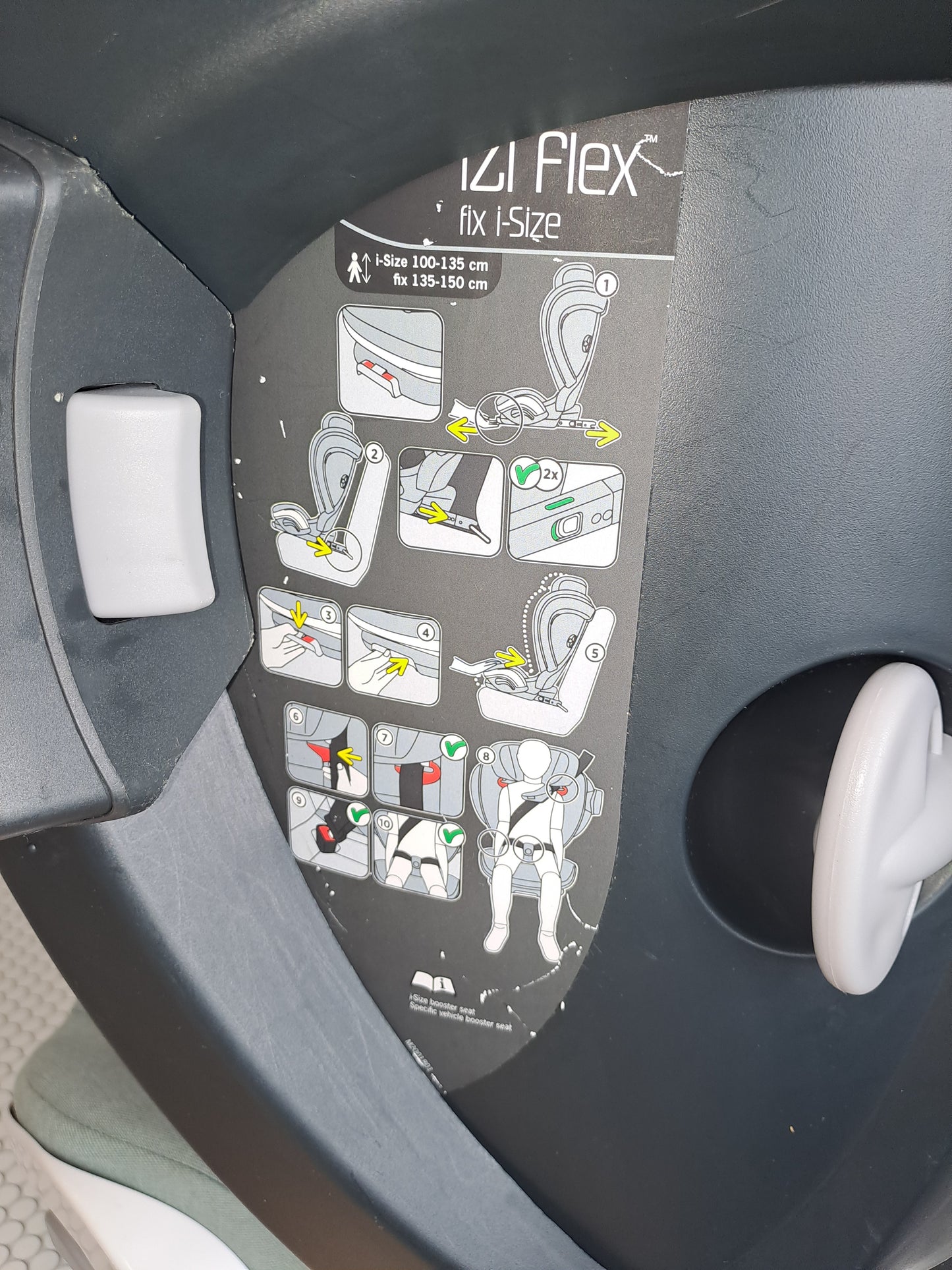 BeSafe iZi Flex Fix i-Size 15-36kg.
