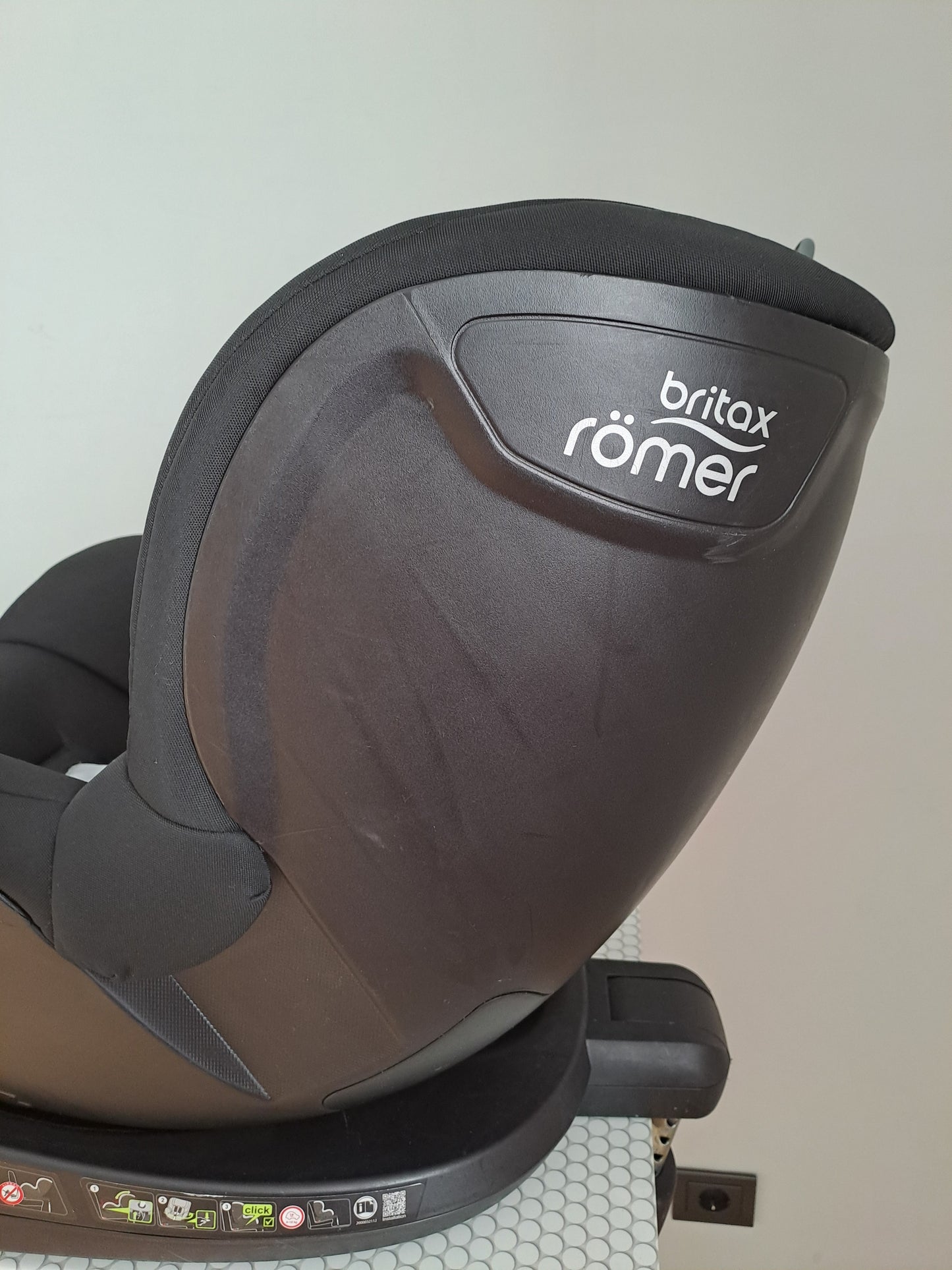 Britax Romer DualFix 2R 0-18kg.