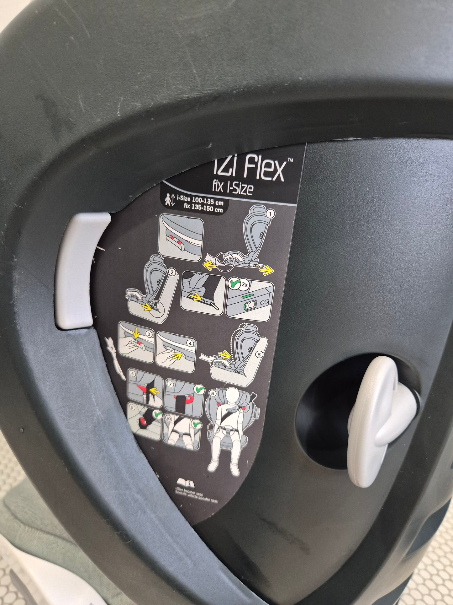 BeSafe iZi Flex Fix i-Size 15-36kg.