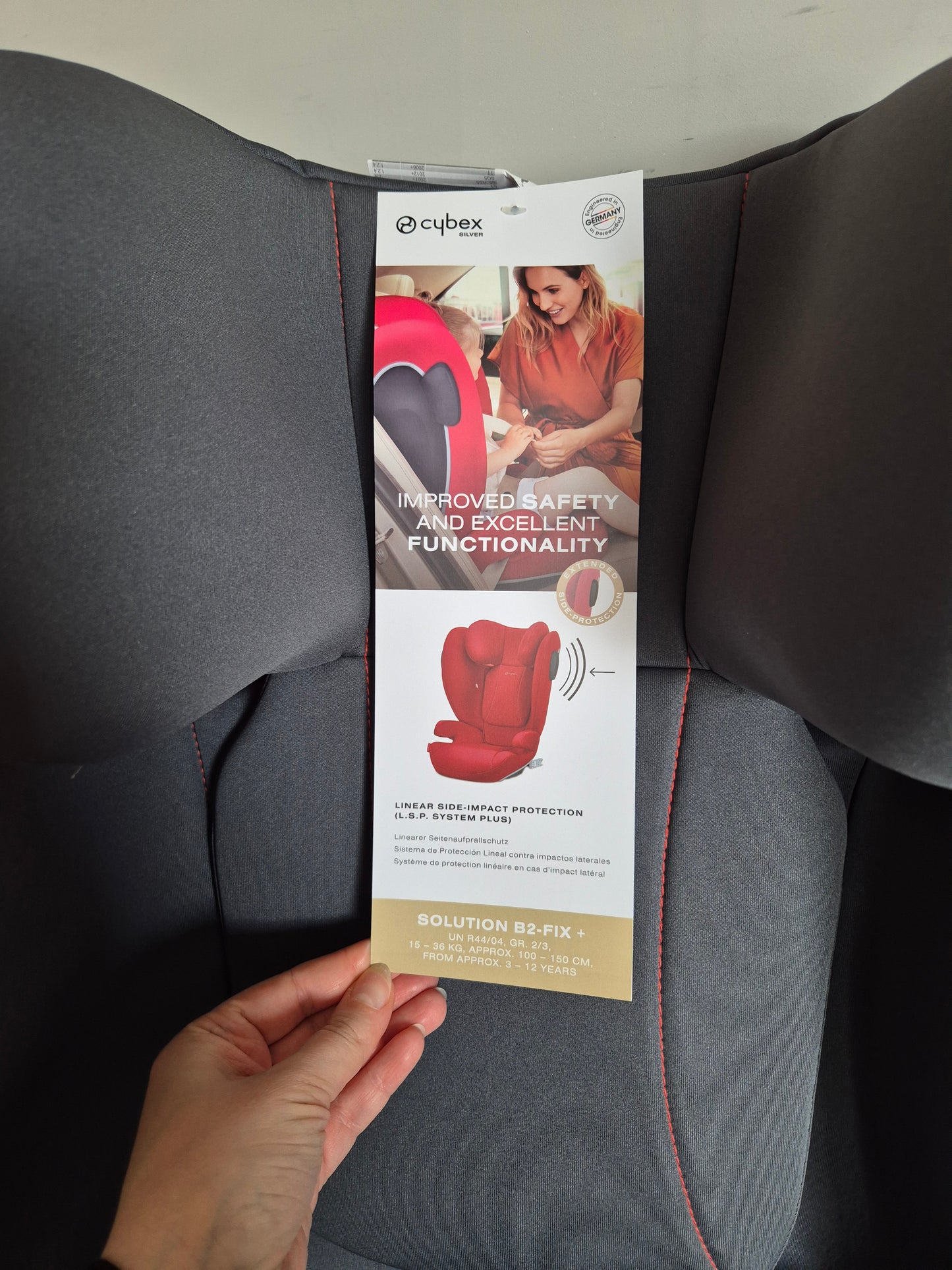 Cybex Solution B2-Fix+ 15-36kg.