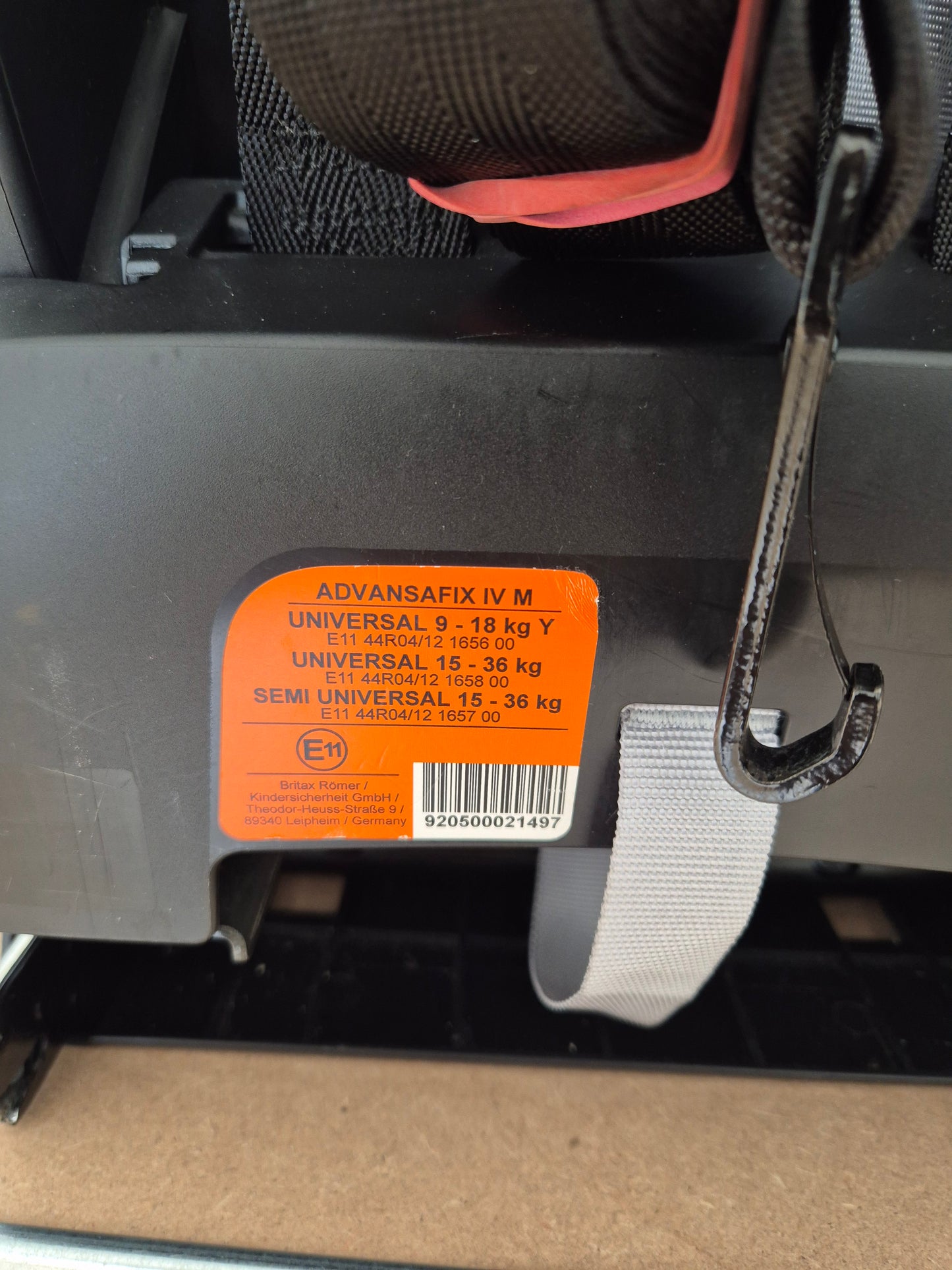 Britax Advansafix IV M 9-36kg.