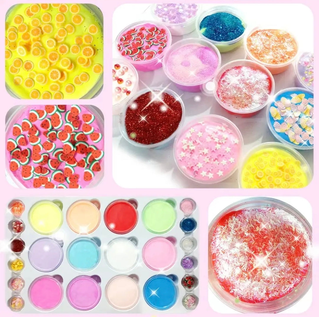 Fluffy slime advento kalendorius – IŠANKSTINIS UŽSAKYMAS 🎁